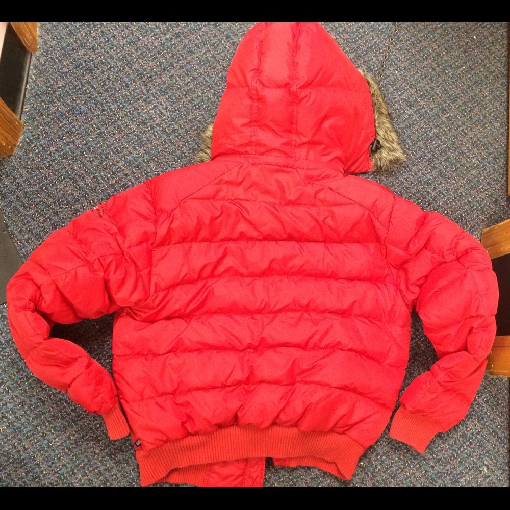 Polo Ralph Lauren Women’s Hooded Puffer Large - Picture 3 of 8